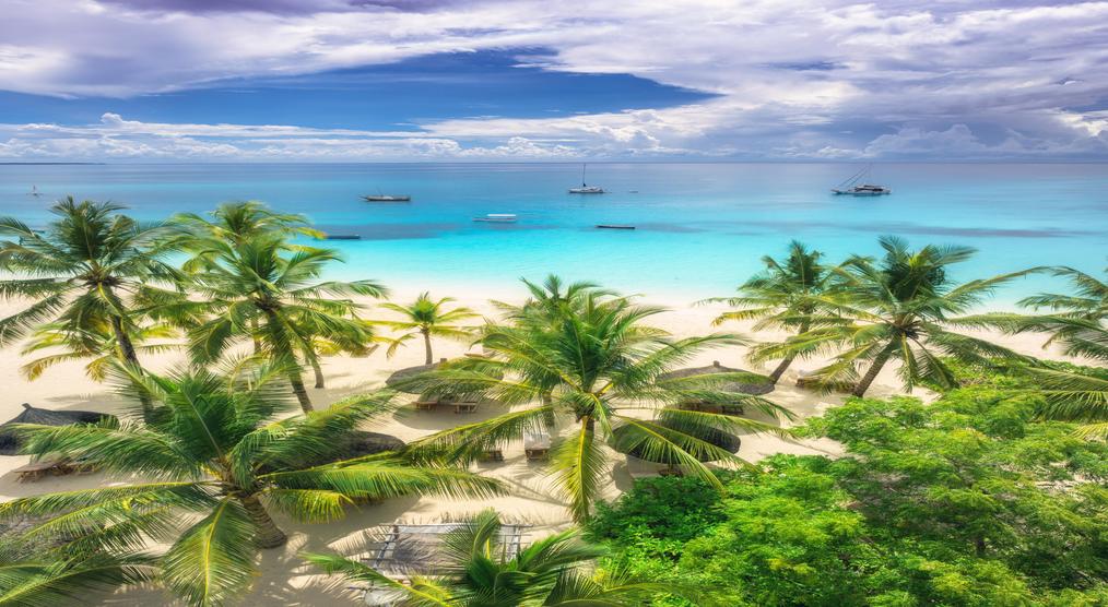 Blick auf das Meer bei einer Sansibar Gruppenreise