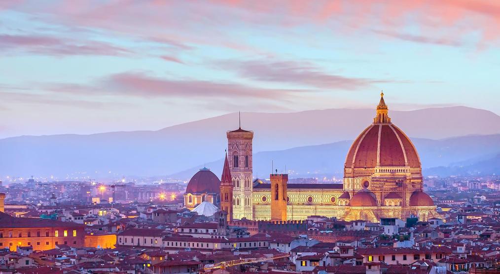 Santa Maria del Fiore im Sonnenuntergang bei Florenz Reisen