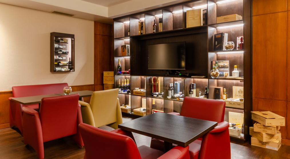 Sitzecke in der Hotelbar