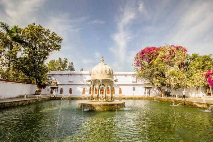 Saheliyon-Ki-Bari-Garten in Udaipur 
