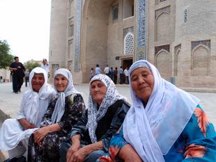turkmenische Frauengruppe 