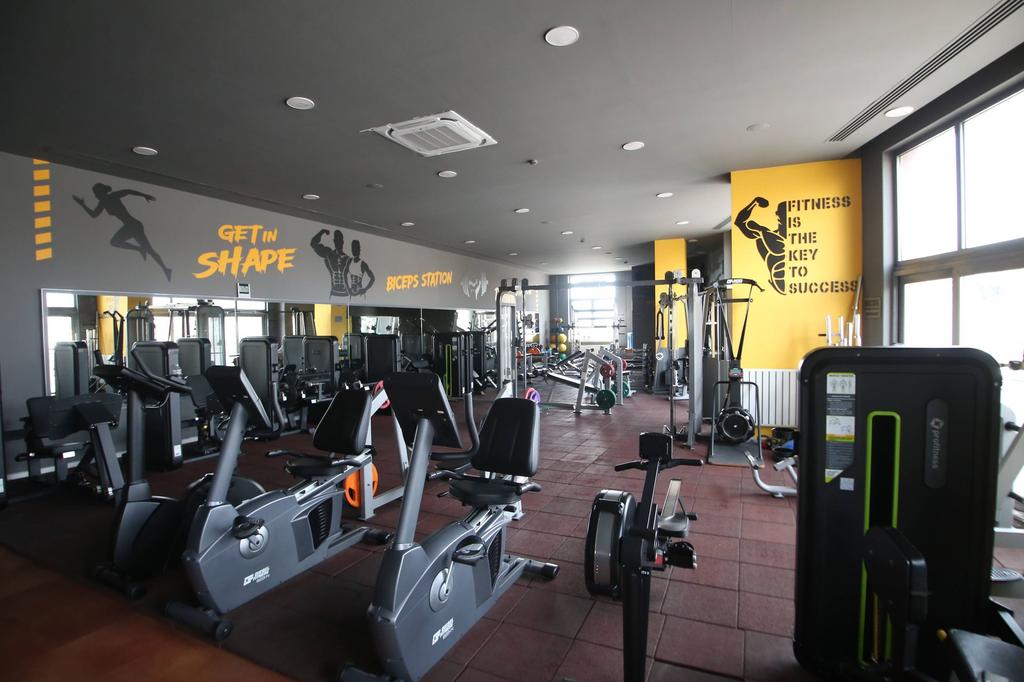Fitnessbereich