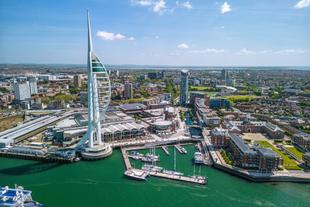 Hafen von Portsmouth