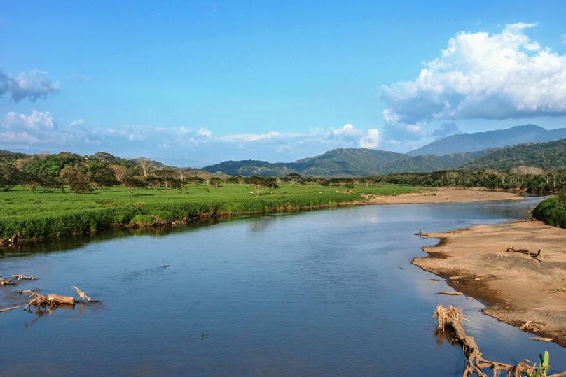 Tarcoles Fluss in Monteverde 