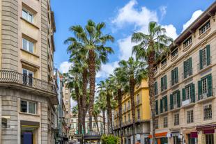 Typische Häuser in Málaga