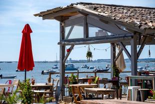 Austernrestaurant in Arachon
