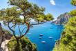 Blick von Capri aufs Meer