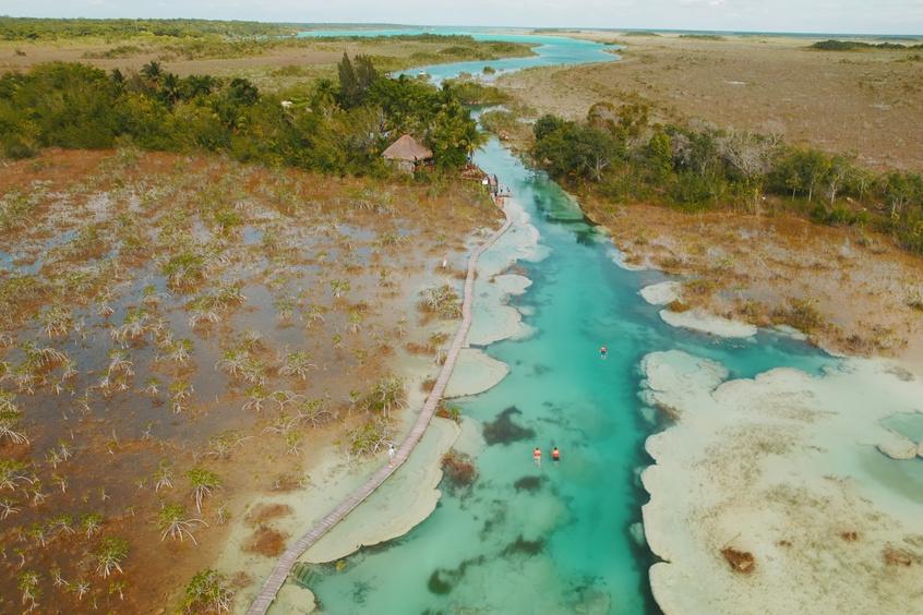 Los Rápidos in Bacalar