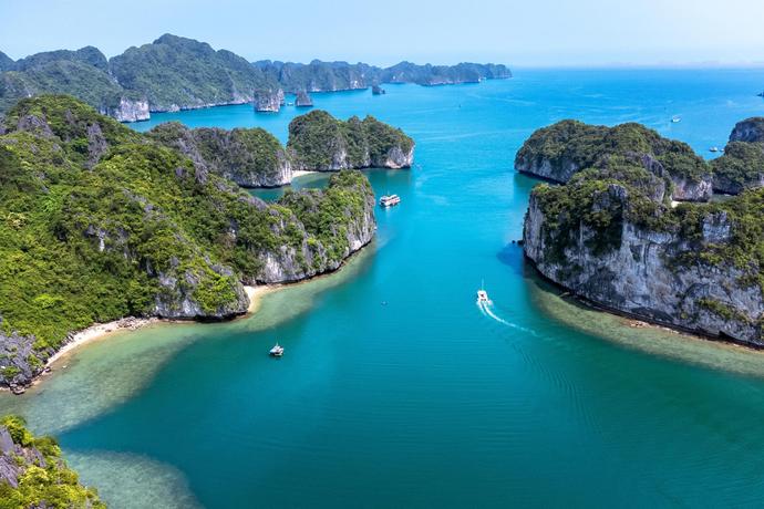 Halong-Bucht in Vietnam