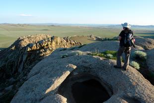 Granitfelsformation Baga Gazaryn Chuluu