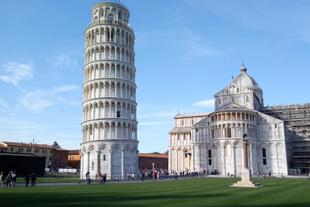 Schiefer Turm von Pisa und die Kathedrale