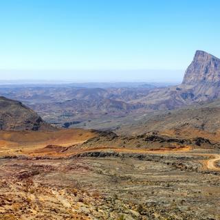 Blick auf Jebel Shams