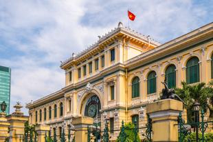 Saigon Central Post Office in Ho-Chi-Minh-Stadt
