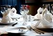 gedeckter Tisch im Restaurant