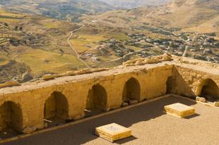 Blick von der Burg Kerak