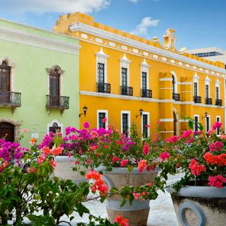 Koloniales Flair in der Altstadt von Campeche