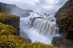 Blick auf den Gullfoss