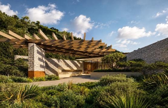 Ausßenansicht des Ember & Earth Safari Camps