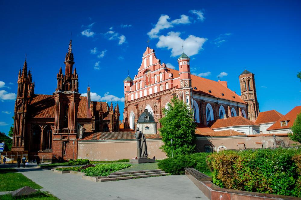 gotische Kirche St. Anna in Vilnius