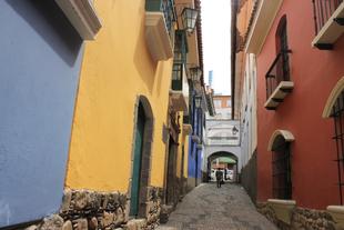 Gasse in La Paz
