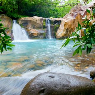 Wasserfall im Schutzgebiet Rincon de la Vieja
