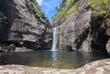 Wasserfall im Knuckles Naturschutzgebiet