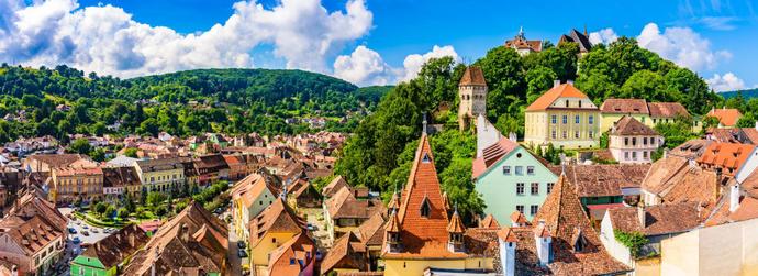 Schäßburg in Siebenbürgen