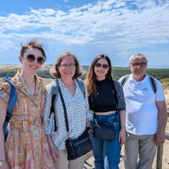 Bild von unseren Gästen Elena und ihrer Familie
