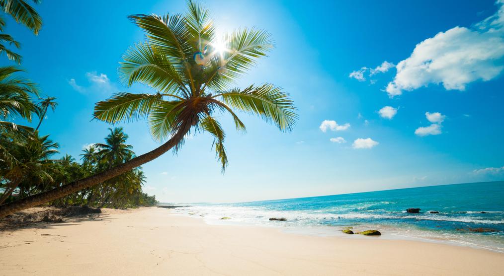 Unberührter Strand