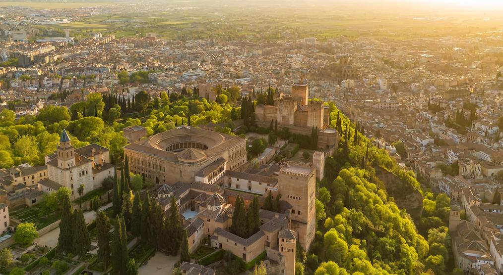 Alhambra in Andalusien