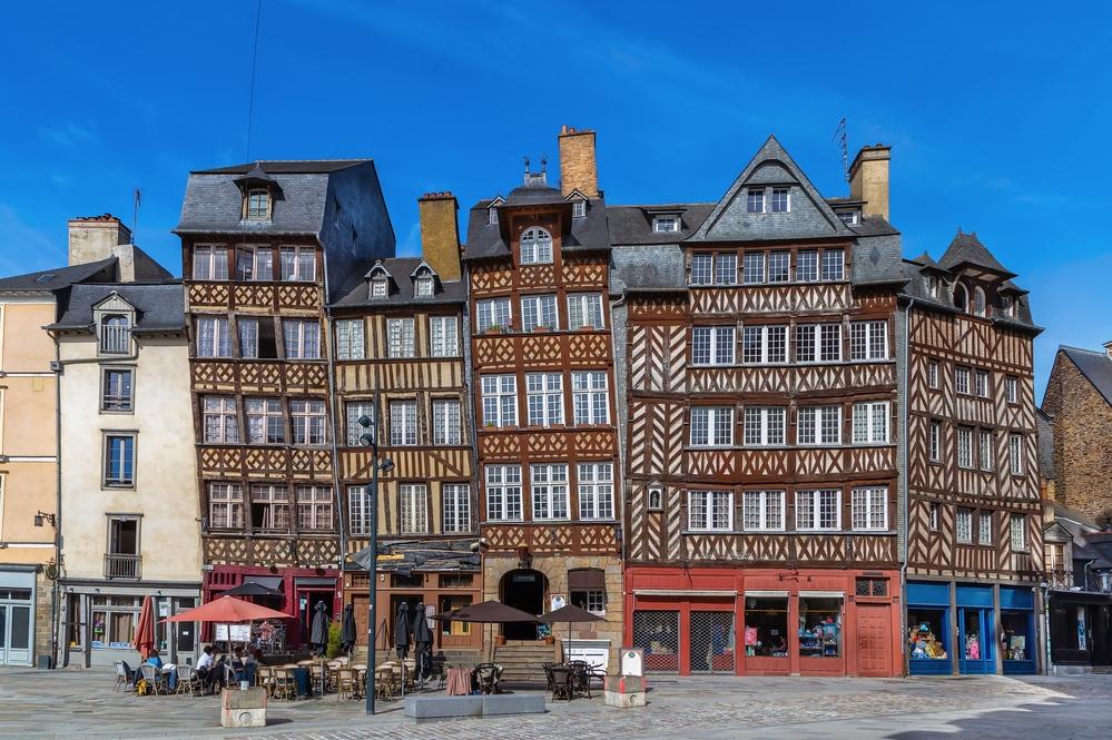 Fachwerkhäuser in Rennes