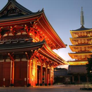 Kannon Tempel in Tokio