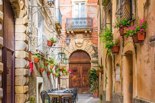 Gassen in Positano