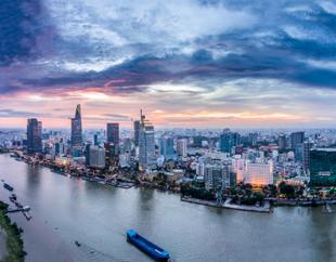 Skyline von Ho-Chi-Minh-Stadt