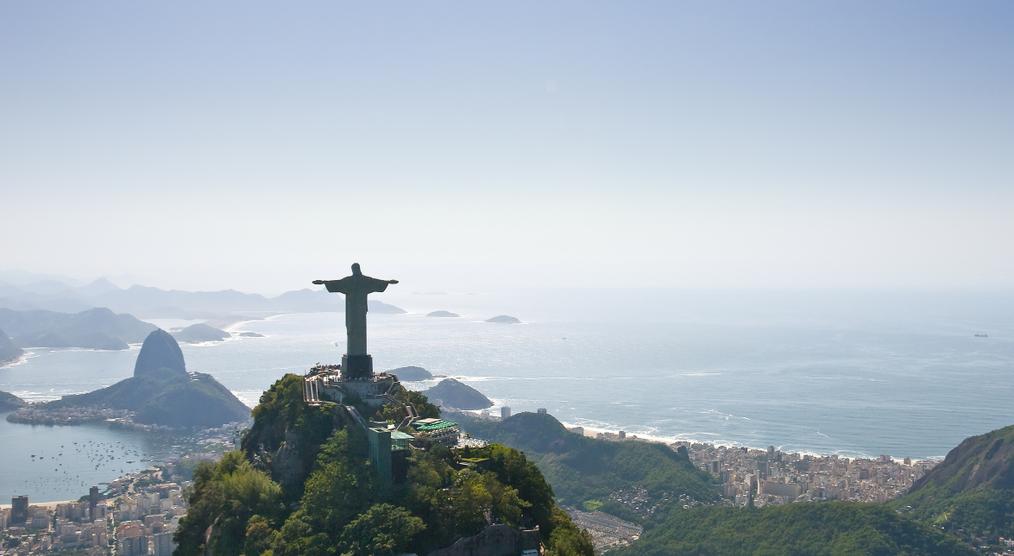 Blick auf den Corcovado-Berg