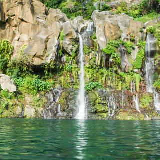 Les Cormorans Wasserfall
