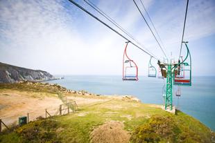 Seilbahn bei the Needles