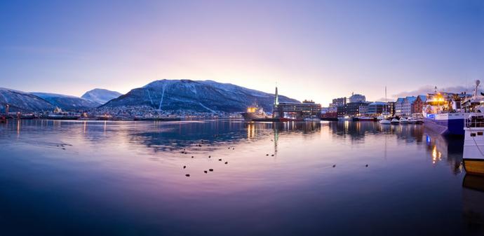 Hafen von Tromsø