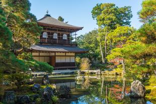 Silberner Pavillon in Kyoto 