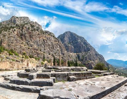 Apollo-Tempel in Delphi