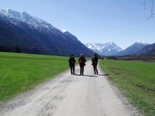 Wanderung über die 7 Quellen von Ohlstadt nach Oberau 