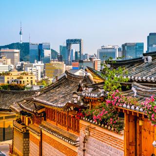 Bukchon Hanok Village in Seoul