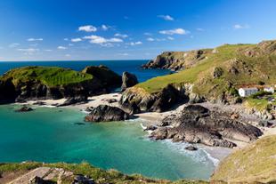 Blick auf das Meer an der Kynance Cove