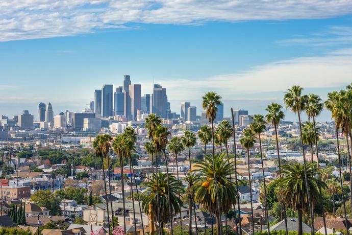 Los Angeles auf einer USA Rundreise mit  SKR
