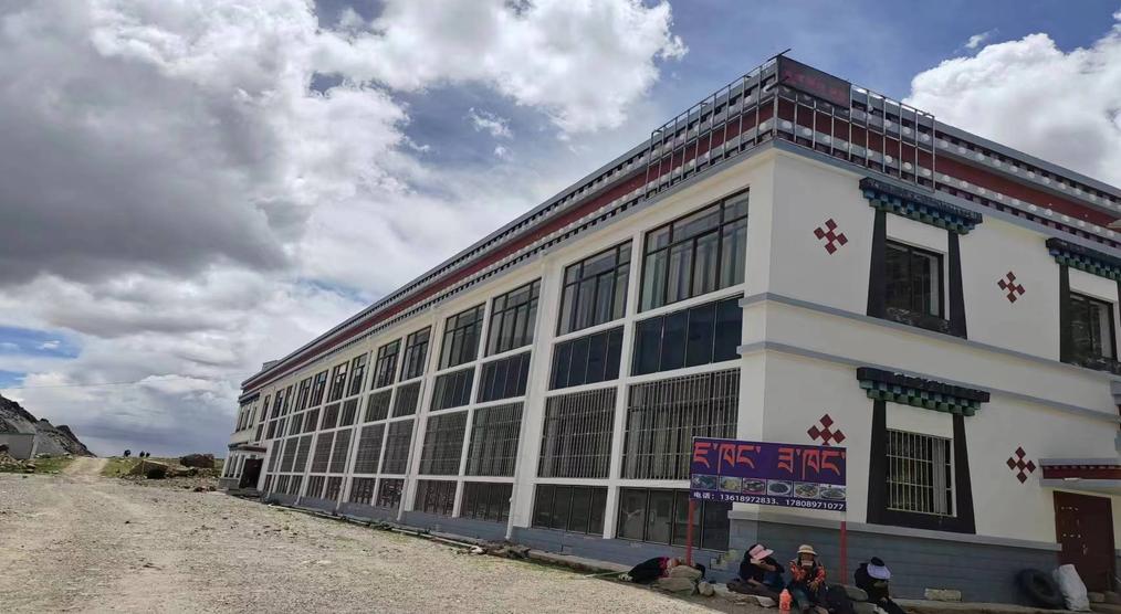 Dzultripuk Gästehaus von außen