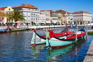 Gondelboote in Aveiro
