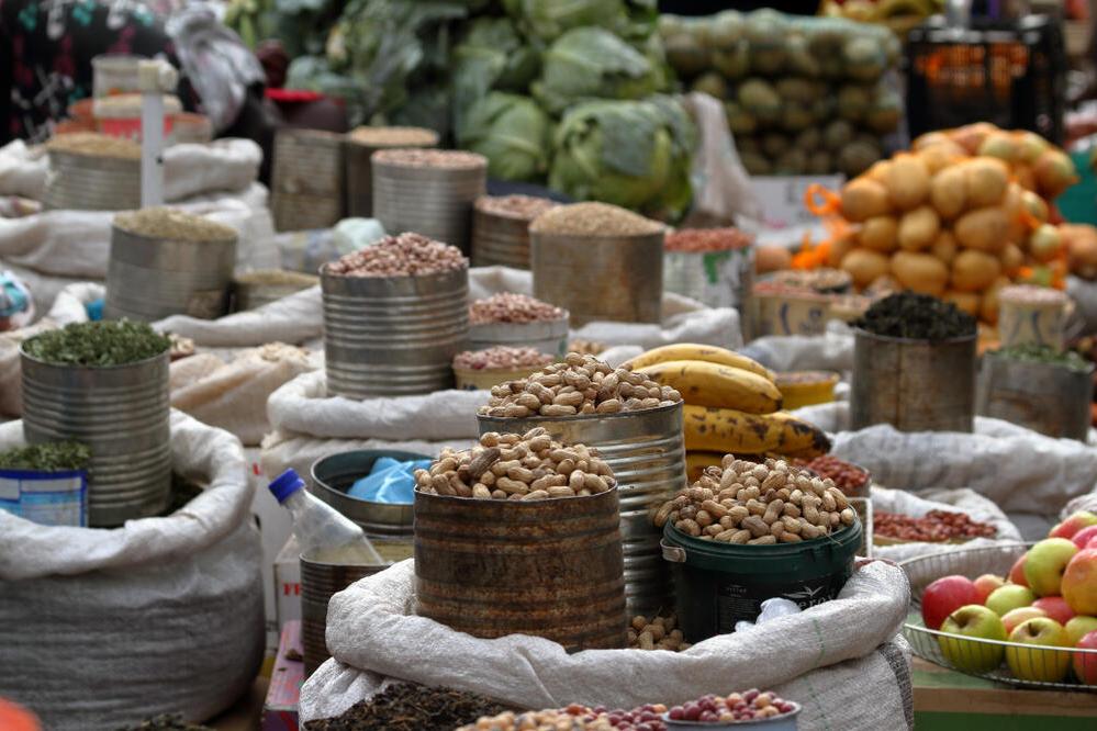 lokaler Marktstand