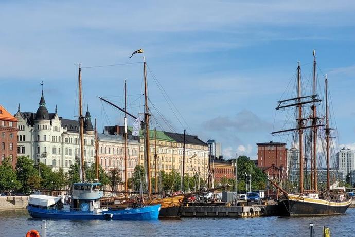 Südhafen in Helsinki