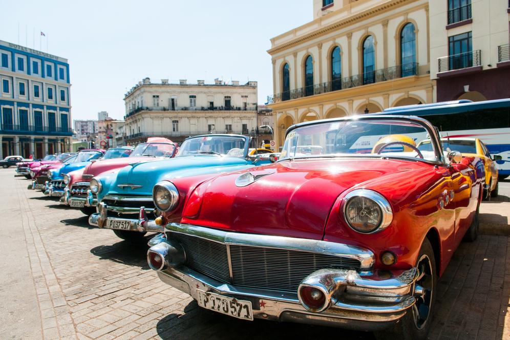 Cabriolets in Havanna