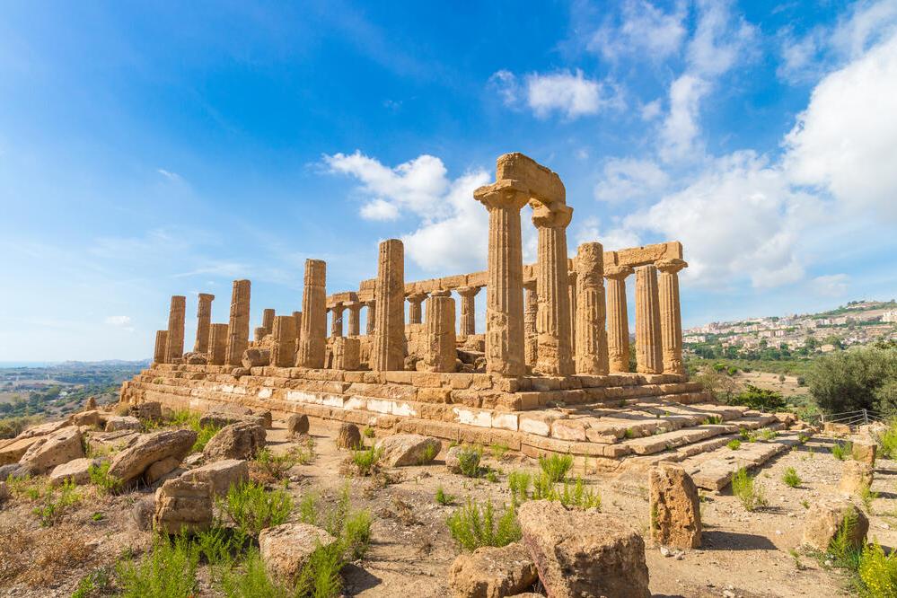 Agrigento-Tempel im Tal der Tempel
